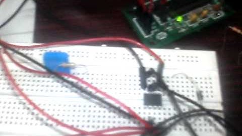 LED BLINKING USING ATTINY13 AND MIKROC