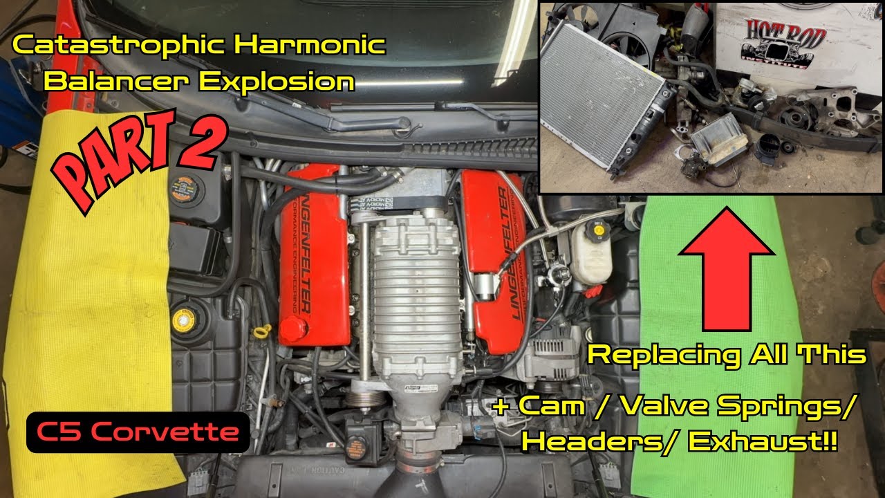 BALANCER EXPLOSION! Repairs and Upgrades to this Lingenfelter C5 Corvette Z06! + Dyno Results!