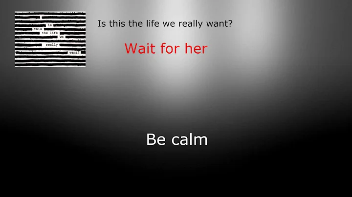 Roger Waters - “Wait for her” / “Oceans apart” / “Part of me died” - with lyrics