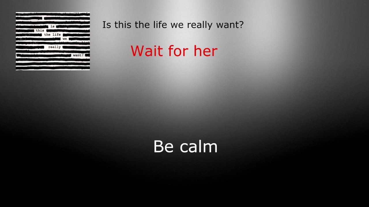 Roger Waters Wait For Her Oceans Apart Part Of Me Died With Lyrics Youtube