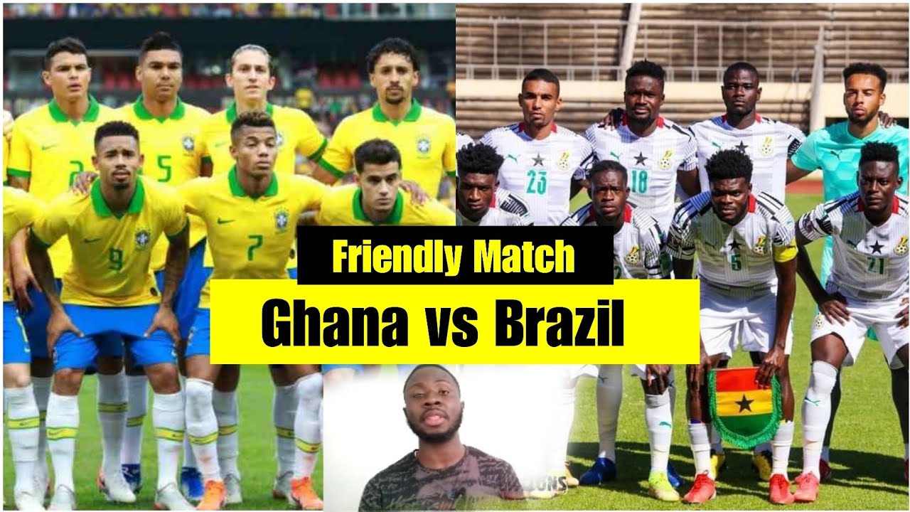 Ghana to play Brazil in friendly match ahead of 2022 World Cup