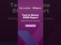 Tech in Ghana x GSMA Intelligence Report is Now Live 📊 | Ghana Tech Ecosystem Insights