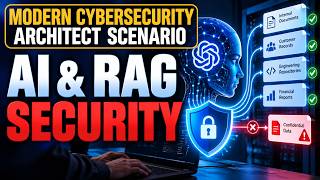 Modern Cybersecurity Architect Interview: Enterprise AI & RAG Security | Real-World Scenario !!