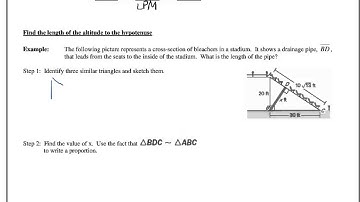 7.3 Use SImilar Right Triangles
