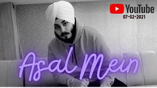 Asal Mein || GSMEET || Official Video The Cafe 2021 || New Punjabi RapTrap Song || Psychedelic Music