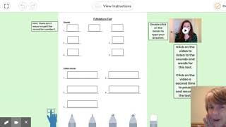 Unit 1 Fundations test on Seesaw