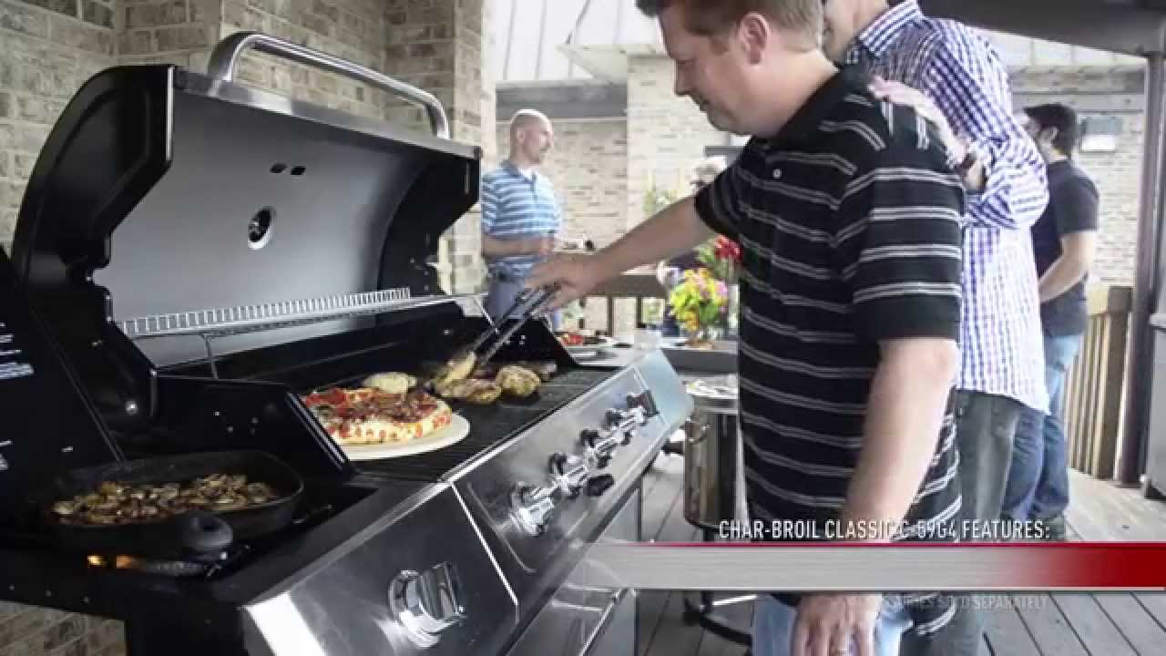 Char-Broil Classic Gas Grill - YouTube