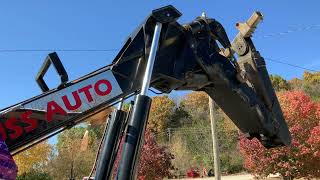 Kenworth W900 50 Ton Side Pull Wrecker