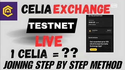 CELIA MINING Distribution Updates|| How to Claim CELIA Token