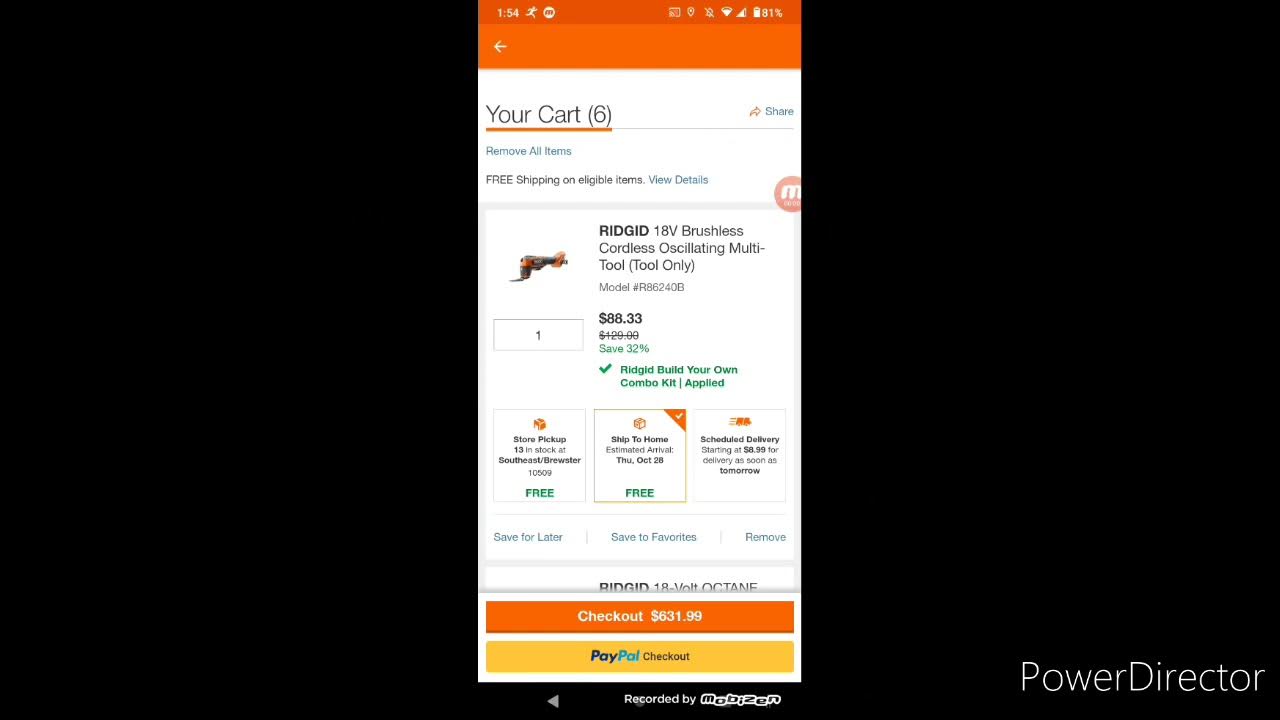 ridgid build your own combo kit deal YouTube
