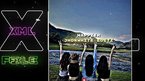 Marshmello - Bastille - Happier💞 // English song // XML File Link 🔰 on the Description Box 🔰