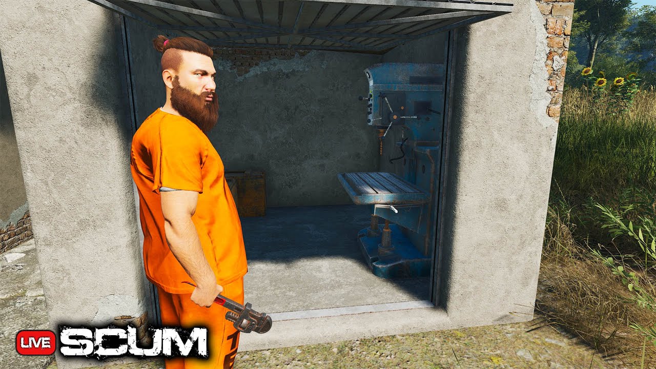 Racing Luthais To Adv. Engineering / Live.Die.Repeat. - DAY 17 - SCUM 1.0 - Live Stream