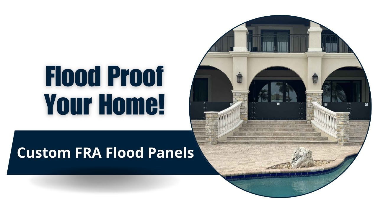 Flood Barriers Customized for a Residential Property