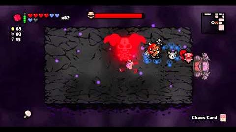 The Binding of Isaac : Rebirth Lazarus x The Lamb 1 hit kill