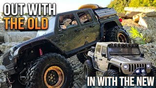 Axial scx10iii Gladiator trail talk! Like what they're doing? Out with the old in with the new