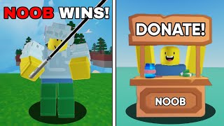 I will DONATE if you WIN in Roblox Bedwars..