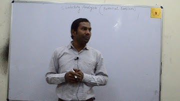 Classical Mechanics lecture for CSIR NET /JRF : Phase space trajectory, Stability Analysis