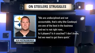 We Need To Talk: Steelers 'Undisciplined'