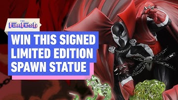 Unboxing Signed Spawn: Black, White & Red All Over Limited Edition Statue | IGN Fan Fest 2025