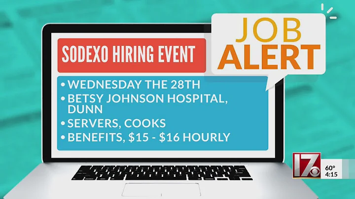 Job Alert: Sodexo hiring event