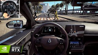 POV Driving in Barcelona Gameplay - Immersive Realistic ULTRA Graphics | Taxi Life