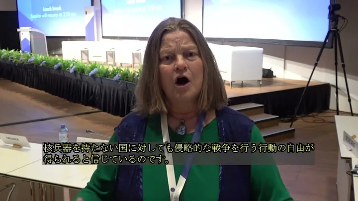 Meeting with Dr. Rebecca Johnson, director of the Acronym Institute for Disarmament Diplomacy.