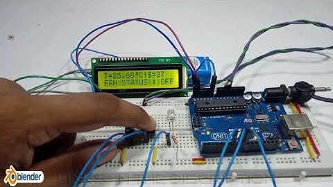 TEMPERATURE CONTROLLED FAN USING ARDUINO