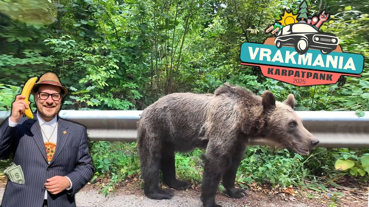 Tanky, Kopce a Medvede 🚗 3.ČASŤ 🚗 Ivan Donoval 🚗 Vrakmania Karpatpank