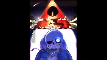 Bill Cipher vs Undertale