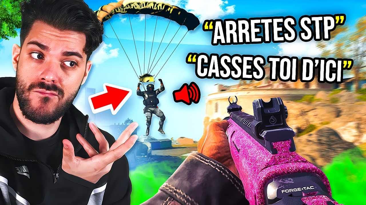 JE TUE CE FRANÇAIS EN BOUCLE , IL S'ÉNERVE SUR WARZONE