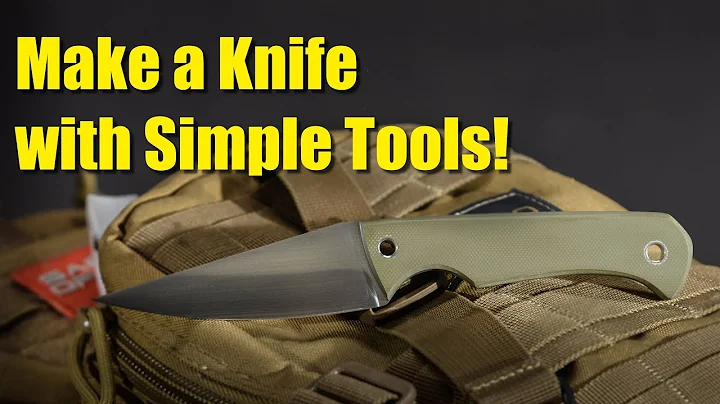 Make a Knife with Simple Tools!