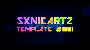 「TEMPLATE」- Epic 3D Template - 1080p/60fps - (#100!)