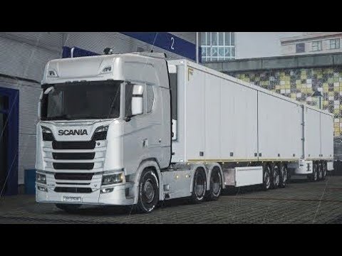 歐洲卡車模擬2 假日熱門山隨便跑 Youtube