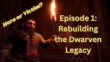 Return to Moria - Episode 1: Rebuilding the Dwarven Legacy | Campaign Longplay (Day 1 Camp Setup)