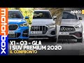 MERCEDES GLA Vs AUDI Q3 Vs BMW X1 | QUAL È IL MIGLIORE SUV 2020?