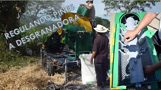 THE CORRECT WAY TO ADJUST THE PINS OF THE SHELLER 40 AND 80 QQ/HOUR THE CORRECT WAY TO ADJUST THE PINS OF THE SHELLER 40 AND 80 QQ/HOUR