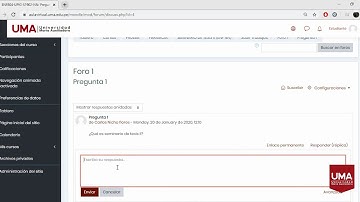 💬 Uso de los FOROS en el AULA VIRTUAL de la UMA 👍