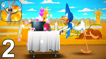 Looney Tunes World of Mayhem Gameplay - First Encounter Chapter 1 Act 4 (iOS, Android) Part 2