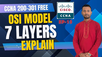 Free CCNA | Day -13 | OSI Model Explained | CCNA 200-301 Complete Course 2025 in Bangla