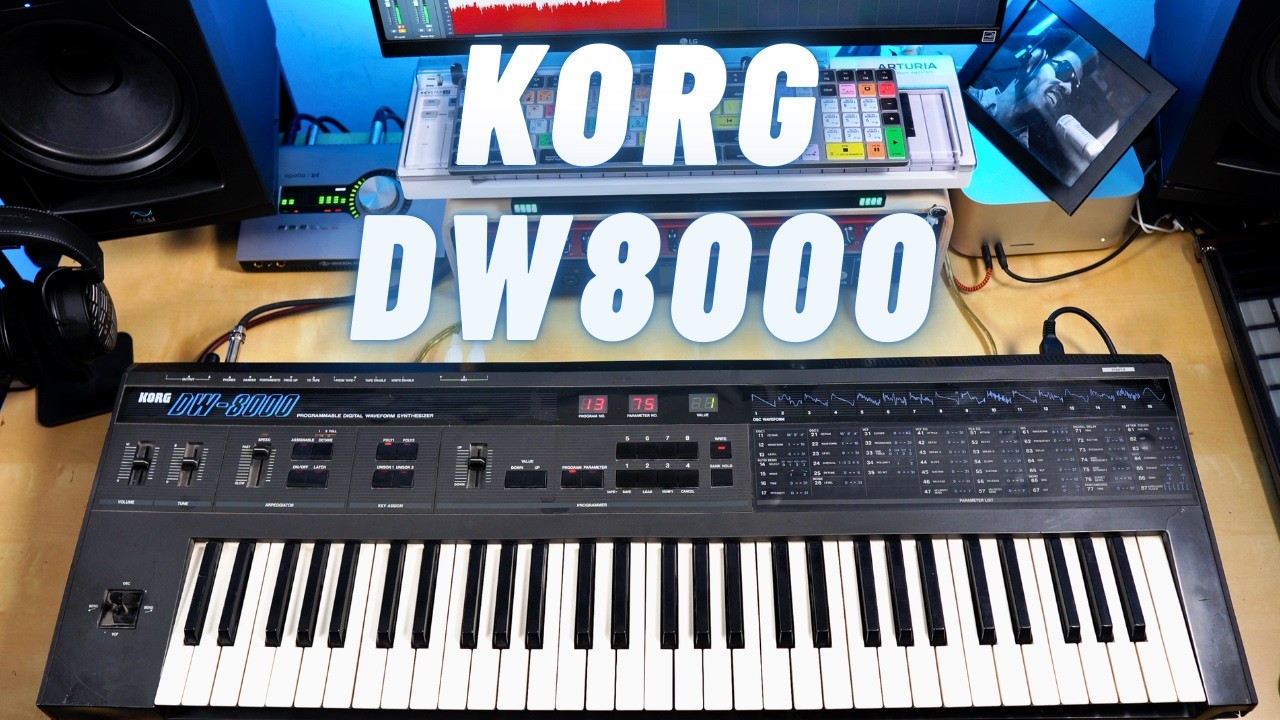 Korg DW‑8000 — The Most Underrated Synth? - YouTube