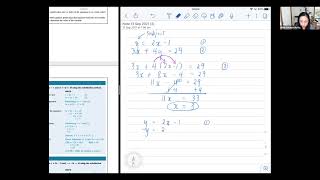 Year 10 5 2 Solving SE using Substitution Method