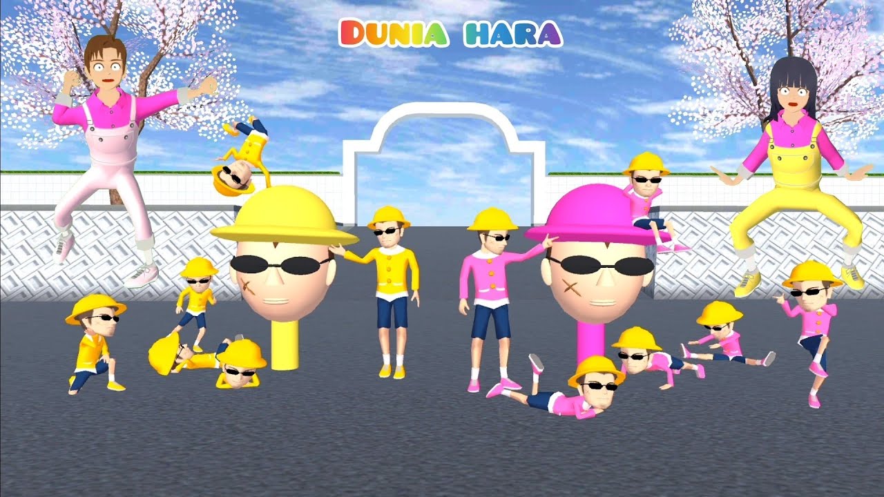 Yuta ke Tempat Atom Atam ketemu Yuta Palsu Kuat 😰 Atom Jadi Raksasa 😱 | Sakura School Simulator