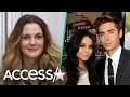 Drew Barrymore Was Third Wheel w/ Zac Efron & Vanessa Hudgens