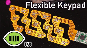 Flexible Keypad Experiment - scanlime:023