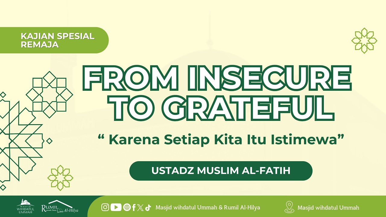 FROM INSECURE TO GRATEFUL 