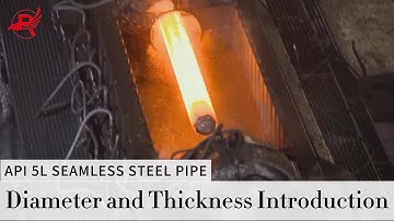 api 5l steel pipe diameter and thickness