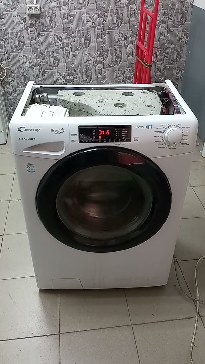 Стиральная машина Candy 8 кг, 1200 оборотов. Не крутит барабан. - YouTube
