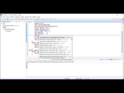 Object Oriented Programming (JAVA) | C5-L5 | JLabel in java