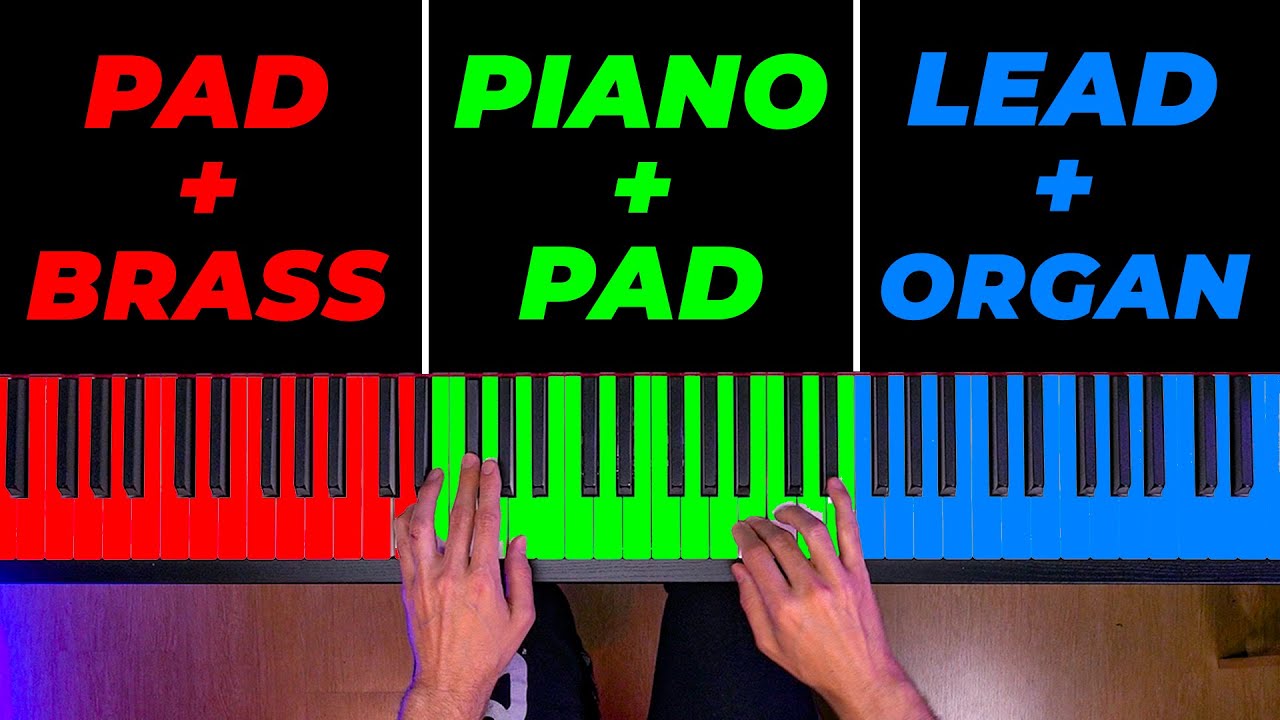 Como usar os DIFERENTES TIMBRES que o teclado tem