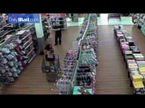 CCTV shows last footage of Cherish Perrywinkle who was abducted from a Florida Walmart